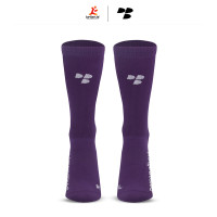 Personal Best Run - Performance Crew Sock - Violet